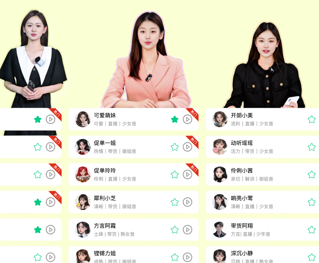 电商数字人直播解决方案